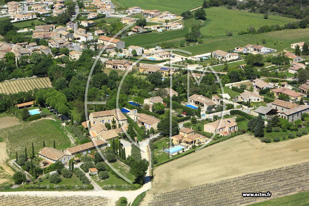 Photo arienne de Garrigues-Sainte-Eulalie (Sainte Eulalie)