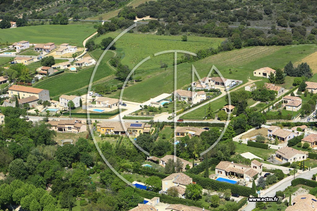 Photo arienne de Garrigues-Sainte-Eulalie (Sainte Eulalie)