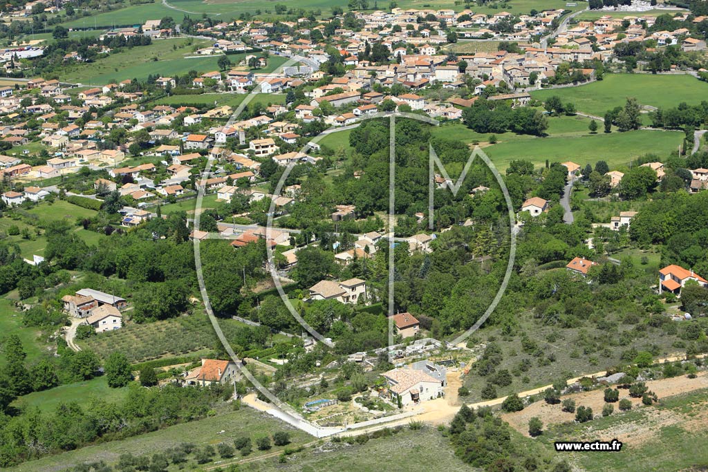 Photo arienne de Saint-Hilaire-de-Brethmas