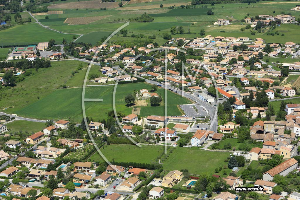 Photo arienne de Saint-Hilaire-de-Brethmas