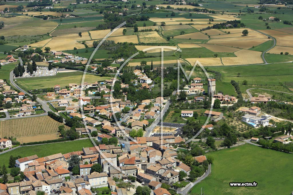 Photo arienne de Saint-Hilaire-de-Brethmas