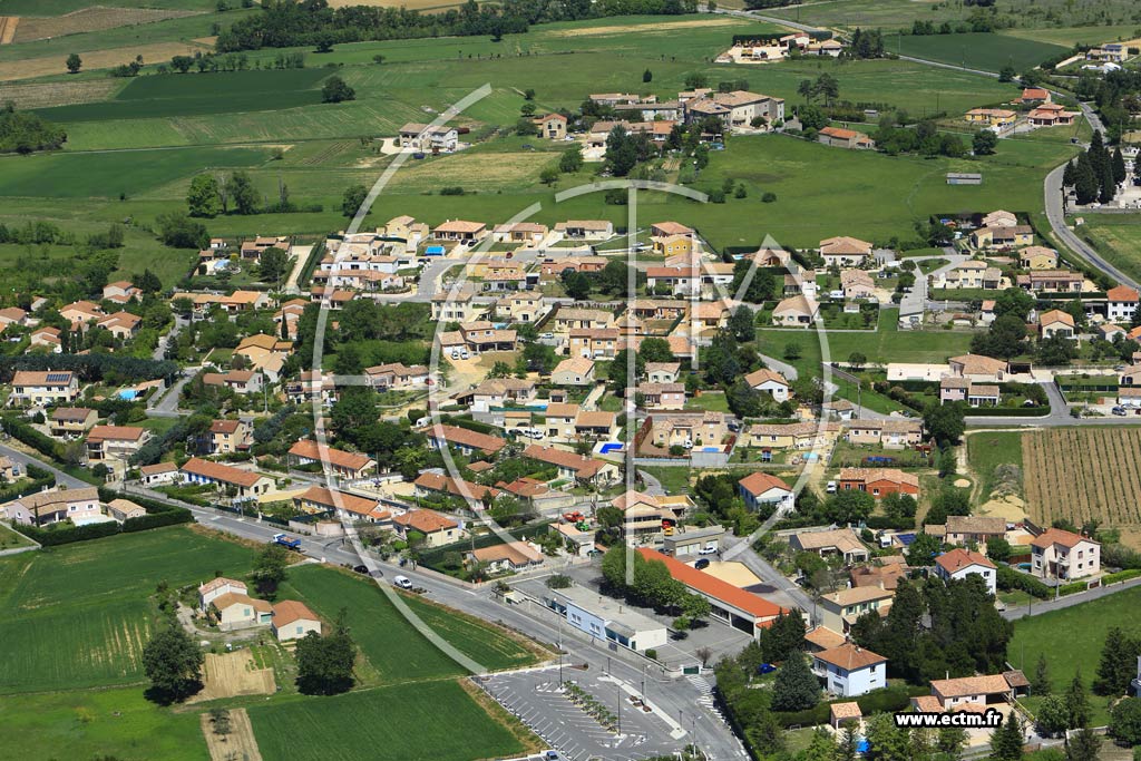 Photo arienne de Saint-Hilaire-de-Brethmas