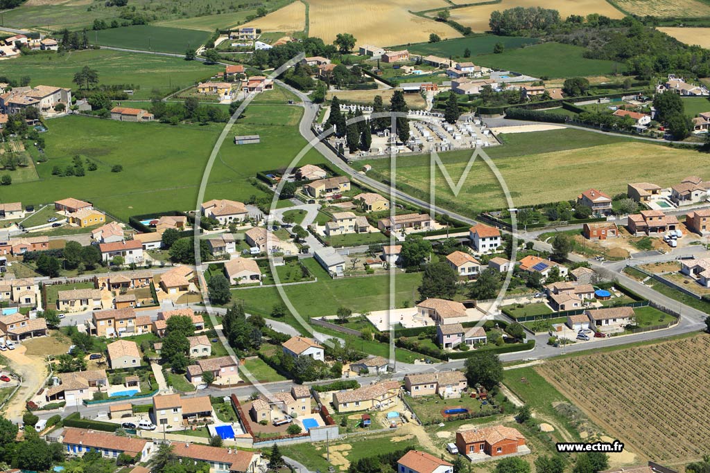 Photo arienne de Saint-Hilaire-de-Brethmas