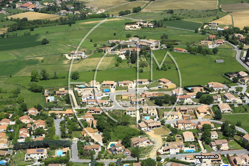 Photo arienne de Saint-Hilaire-de-Brethmas