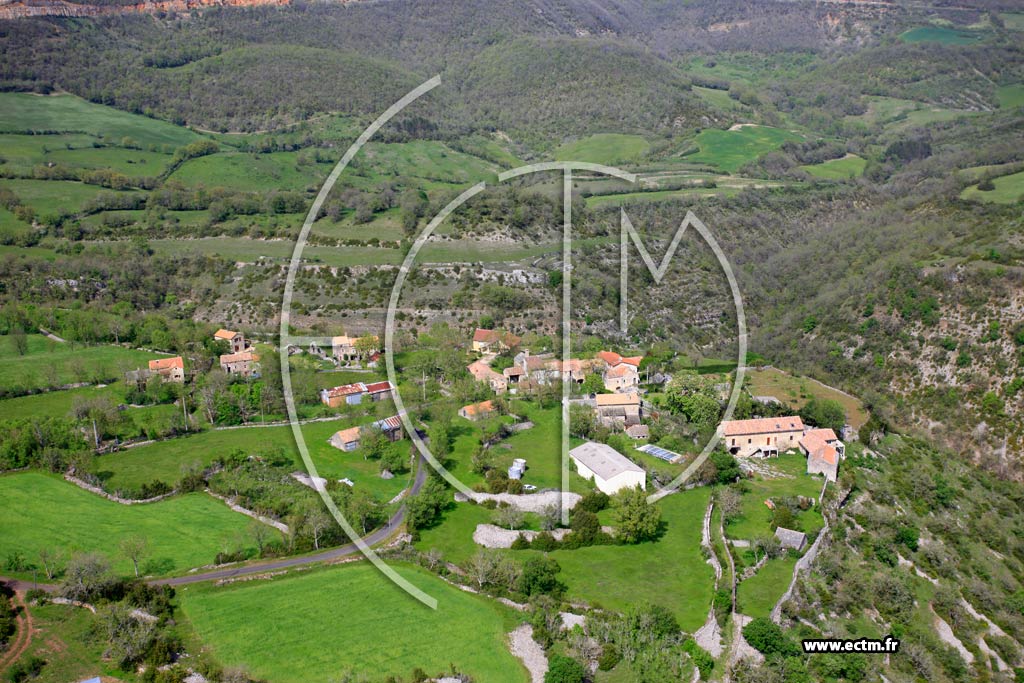 Photo arienne de La Bastide-Pradines (Les Cazaldes)