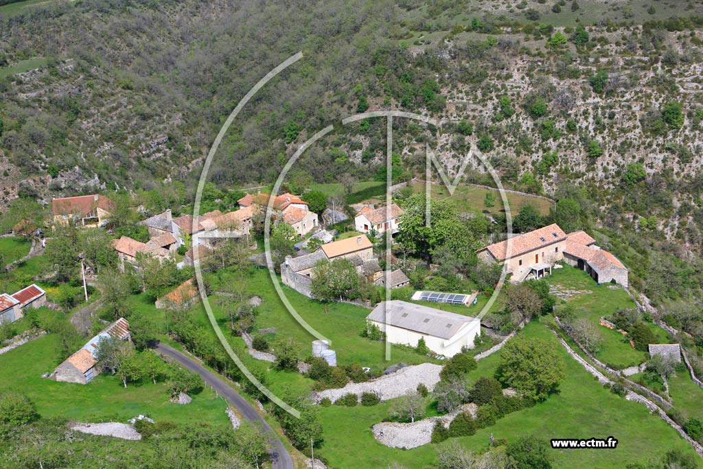 Photo arienne de La Bastide-Pradines (Les Cazaldes)