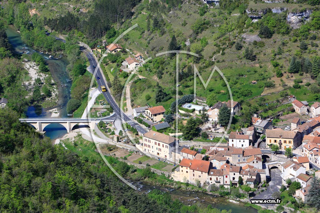 Photo arienne de La Roque-Sainte-Marguerite