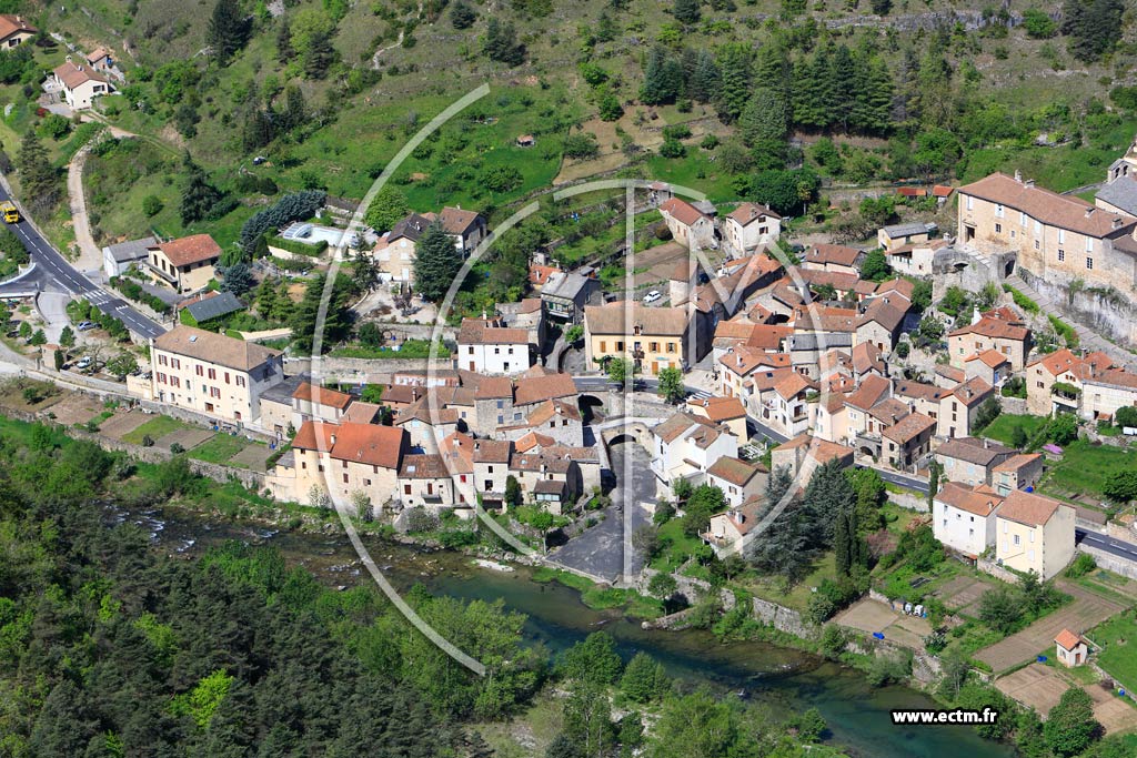 Photo arienne de La Roque-Sainte-Marguerite