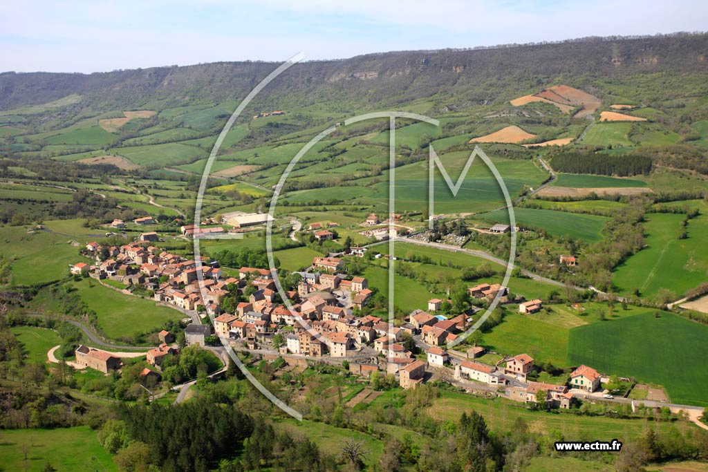 Photo arienne de Lapanouse-de-Cernon