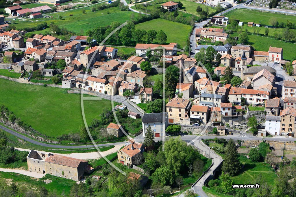 Photo arienne de Lapanouse-de-Cernon