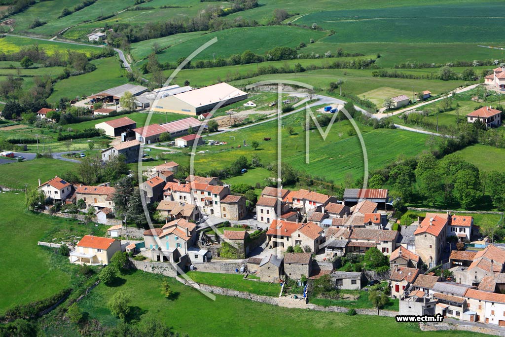 Photo arienne de Lapanouse-de-Cernon