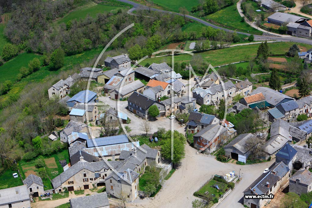 Photo arienne de Le Recoux (Le Tensonnieu)