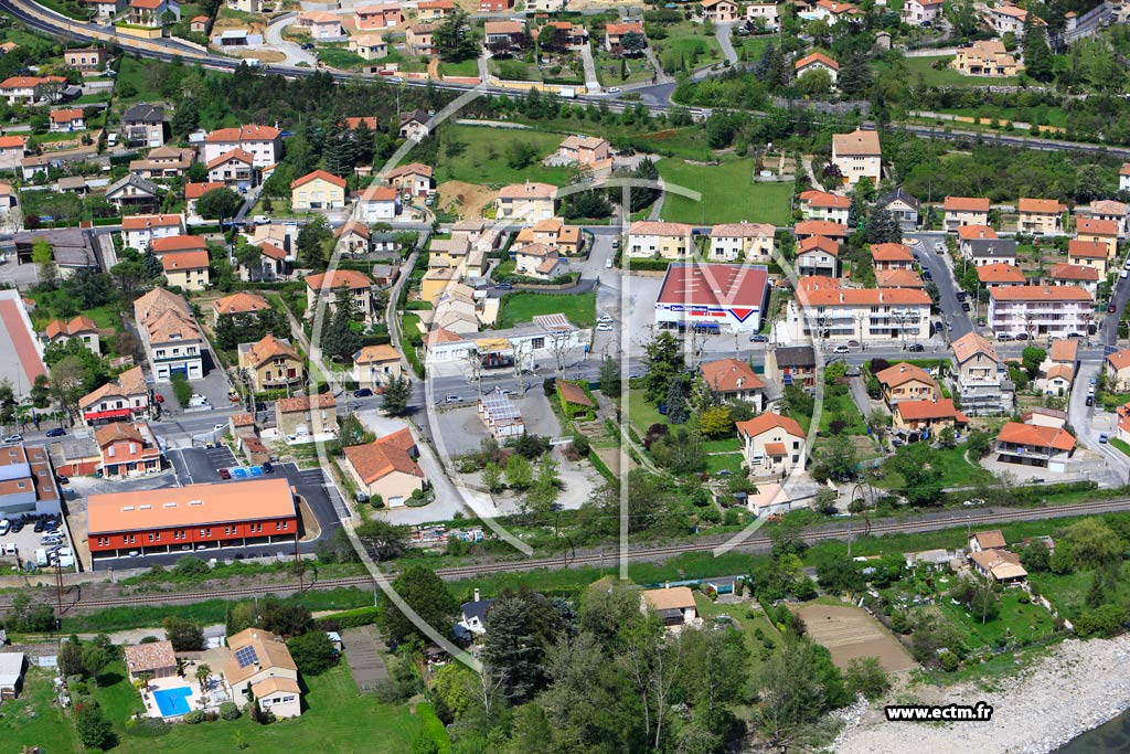 Photo arienne de Millau