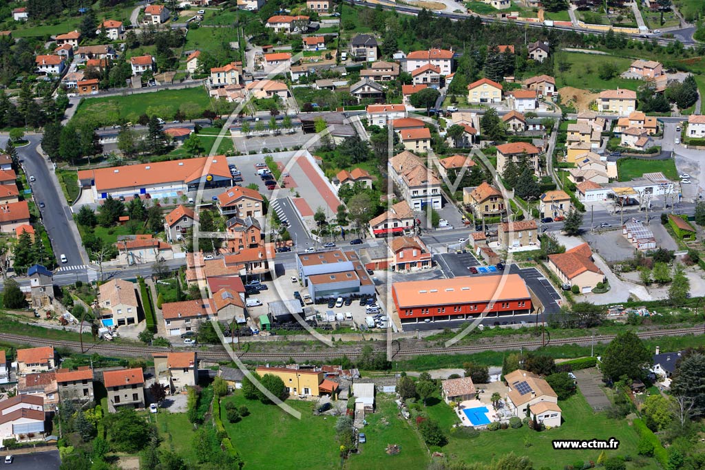 Photo arienne de Millau
