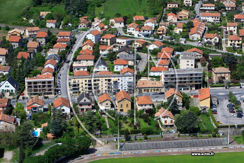 Photo arienne de Millau