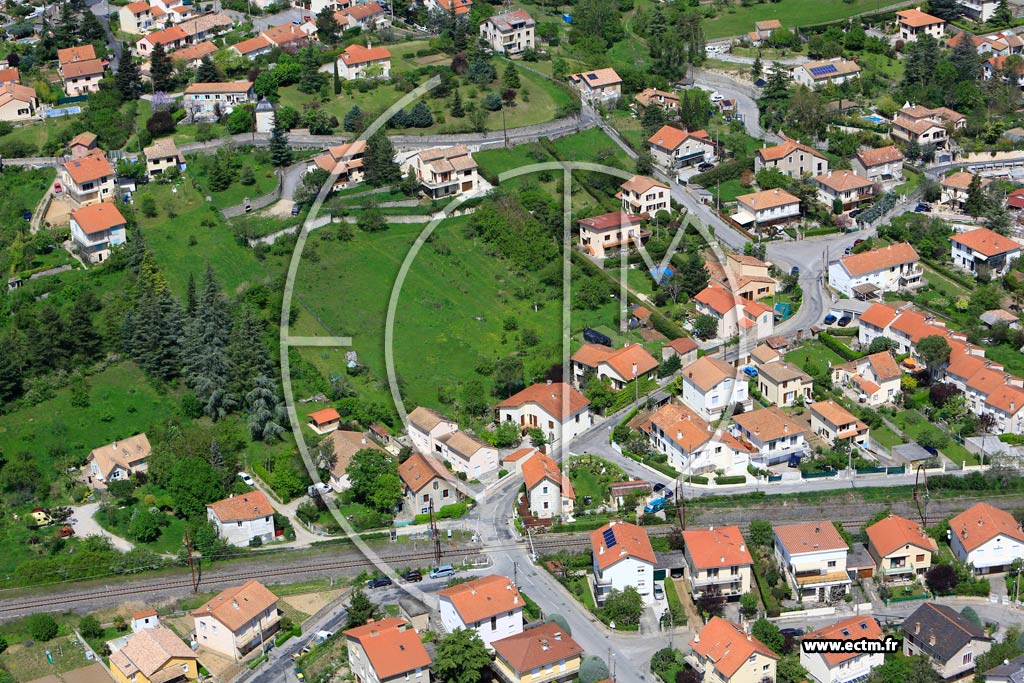 Photo arienne de Millau