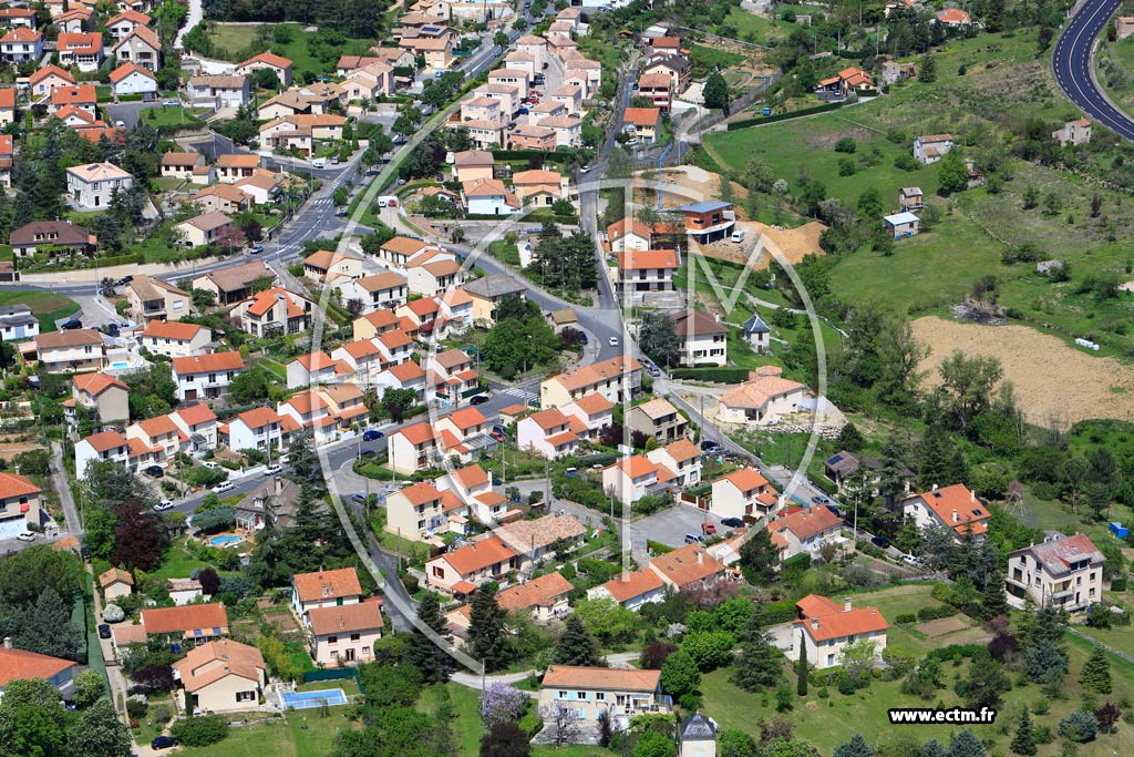 Photo arienne de Millau
