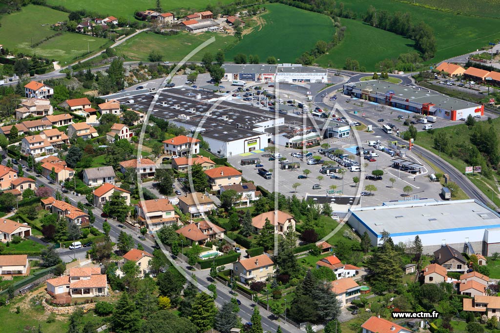 Photo arienne de Millau