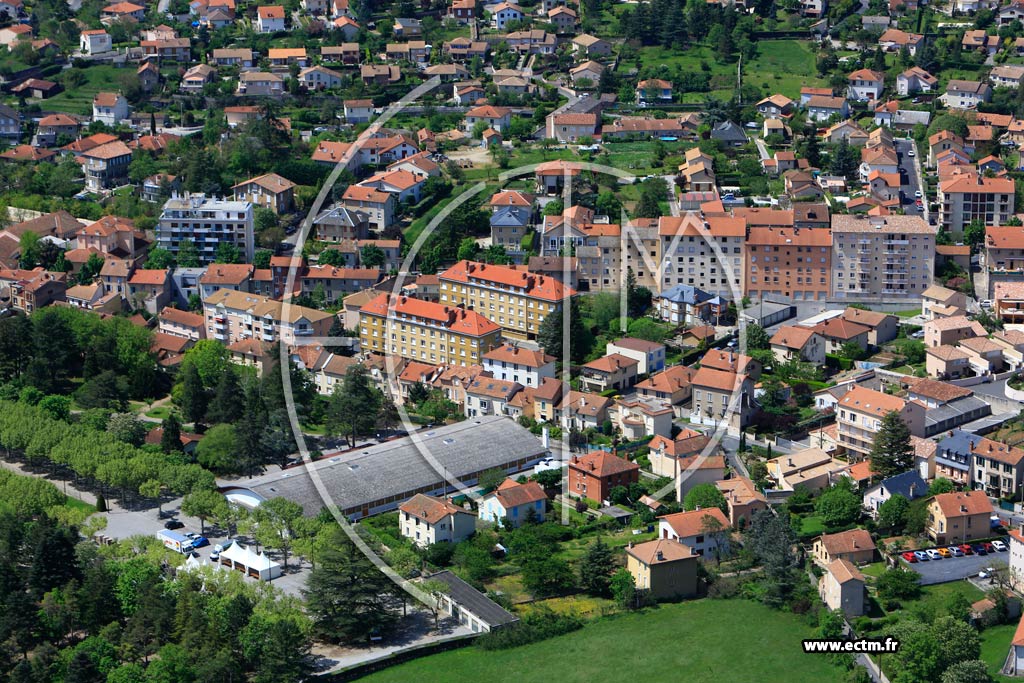 Photo arienne de Millau