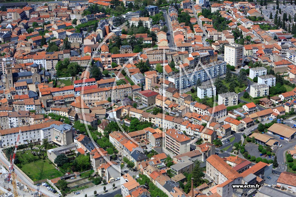Photo arienne de Millau