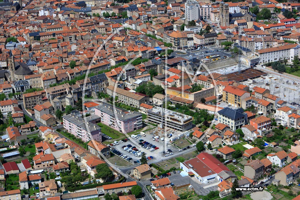 Photo arienne de Millau