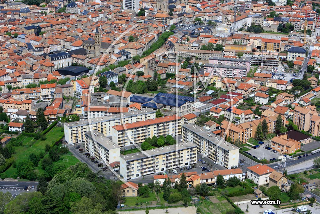 Photo arienne de Millau
