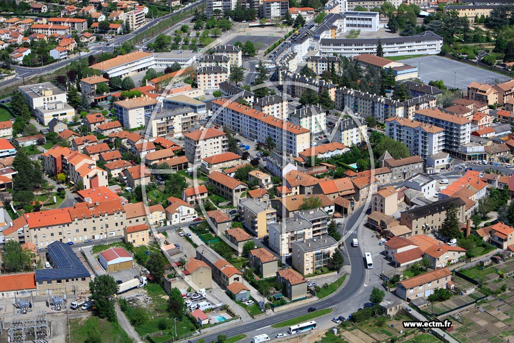Photo arienne de Millau