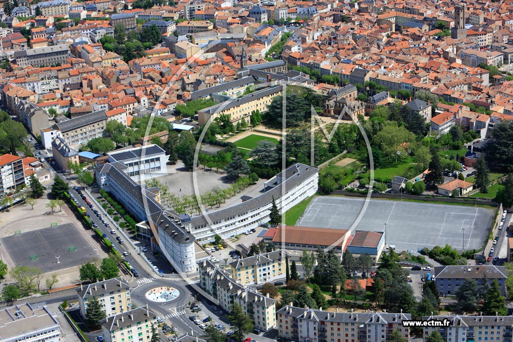 Photo arienne de Millau