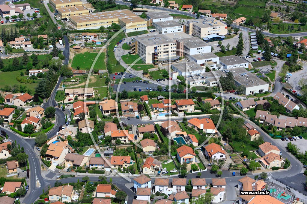Photo arienne de Millau