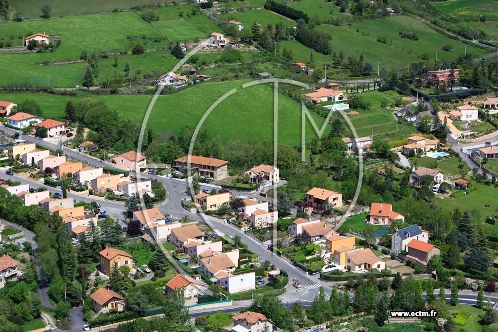 Photo arienne de Millau (Bellugues)