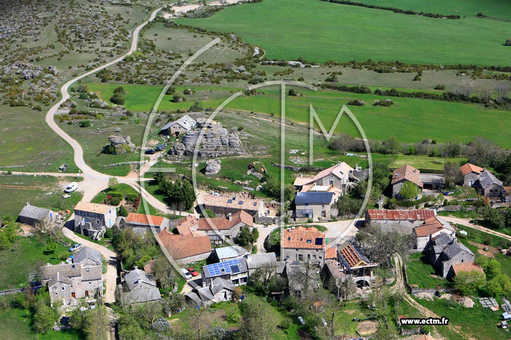 Photo arienne de Millau (La Blaquire)