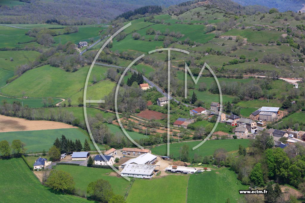 Photo arienne de Montjaux