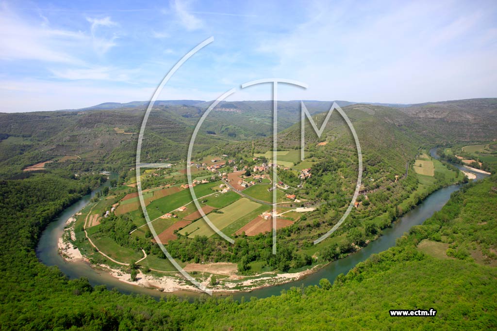 Photo arienne de Montjaux (Candas)