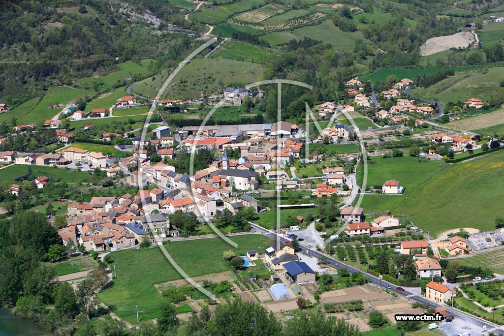 Photo arienne de Rivire-sur-Tarn