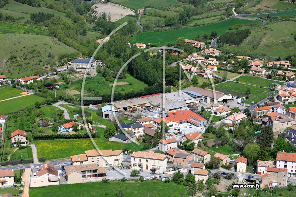 Photo arienne de Rivire-sur-Tarn