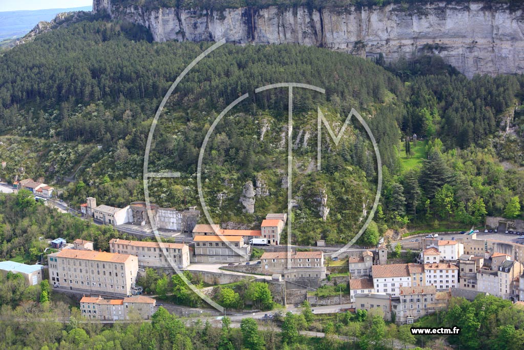 Photo arienne de Roquefort-sur-Soulzon