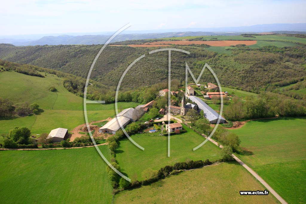Photo arienne de Saint-Affrique (Saint-tienne de Naucoules)