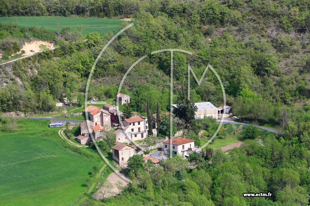 Photo arienne de Saint-Affrique (Truans)
