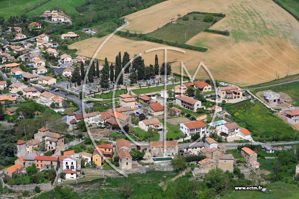 Photo arienne de Saint-Georges-de-Luzenon