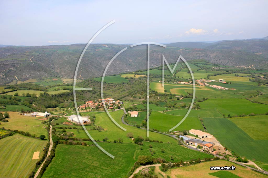 Photo arienne de Saint-Georges-de-Luzenon (Craissac)