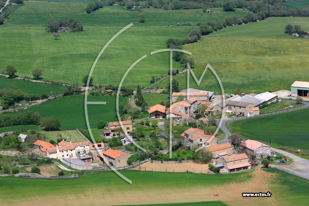 Photo arienne de Saint-Georges-de-Luzenon (Craissaguet)