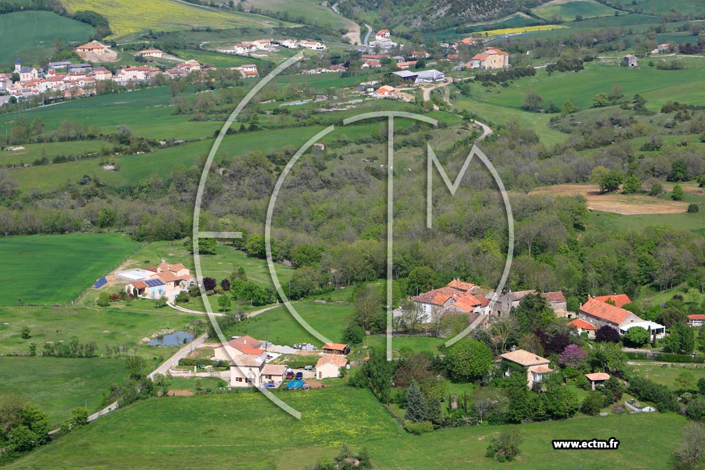 Photo arienne de Saint-Jean-d'Alcapis (Mas d'Alzac)