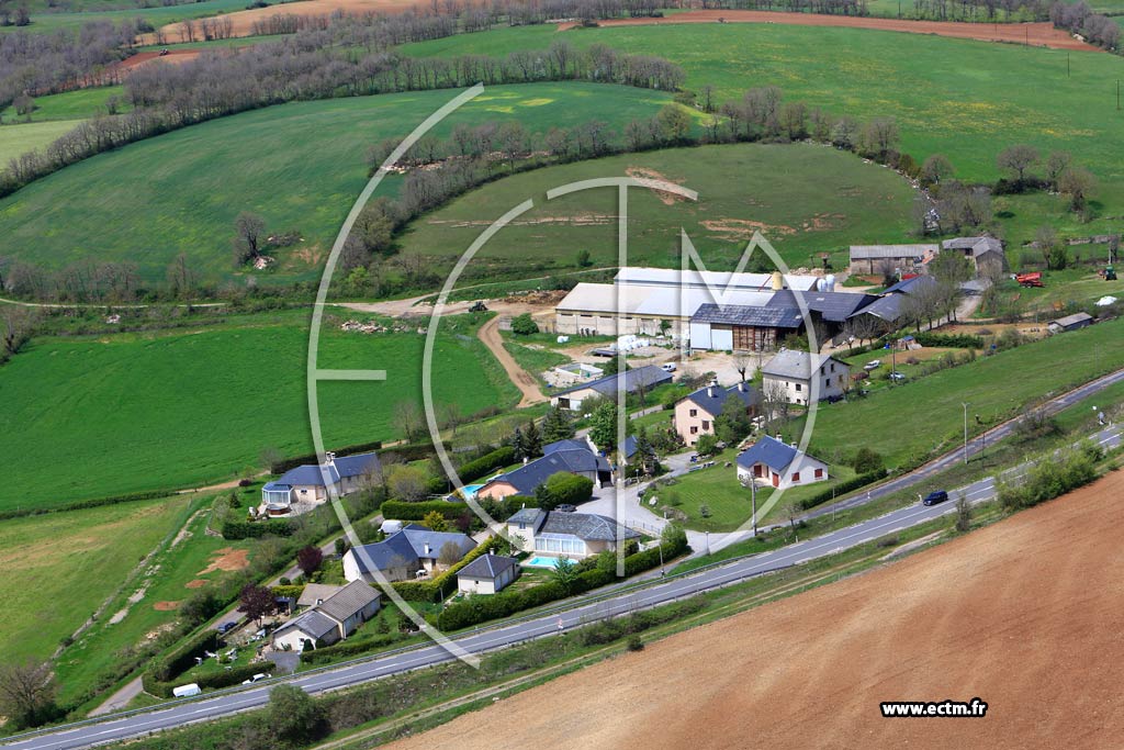 Photo arienne de Saint-Lons (La Glne)
