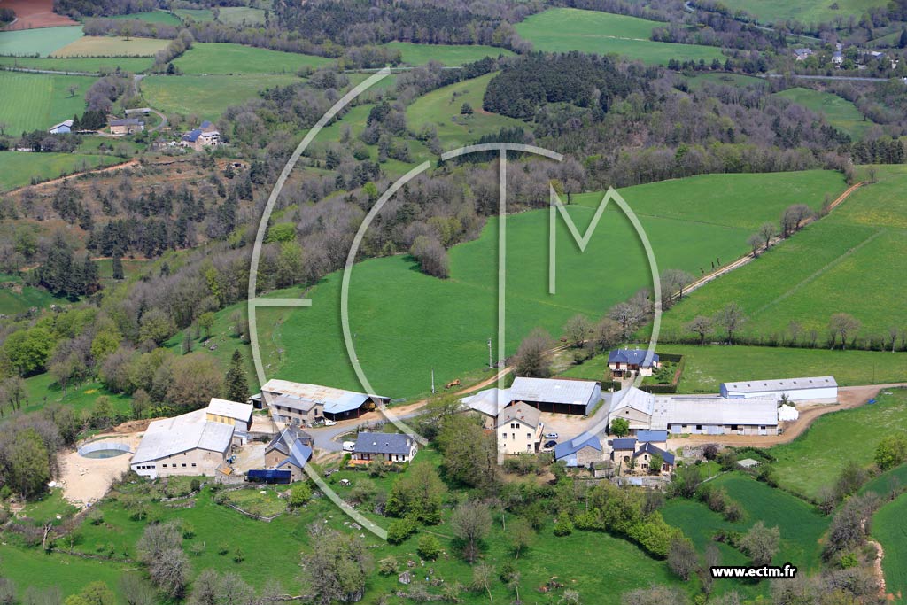 Photo arienne de Saint-Lons (Frontin)