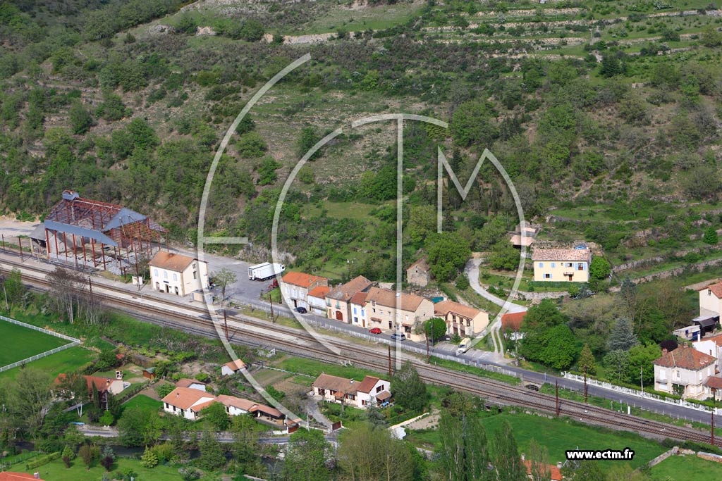 Photo arienne de Saint-Rome-de-Cernon