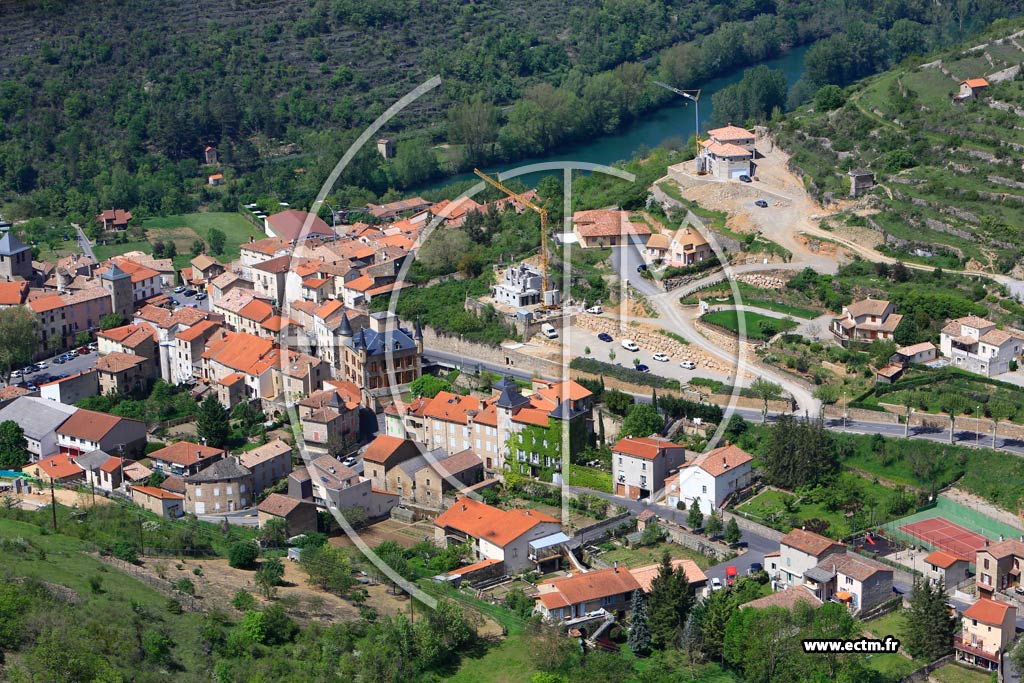 Photo arienne de Saint-Rome-de-Tarn