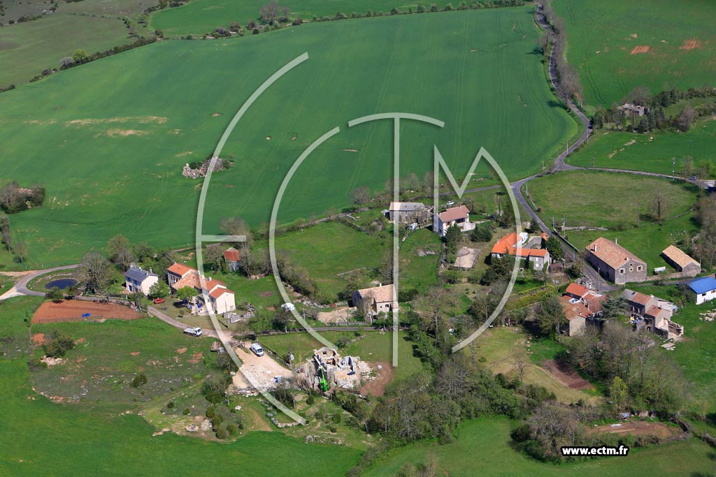 Photo arienne de Sainte-Eulalie-de-Cernon (Le Mas Trinquier)