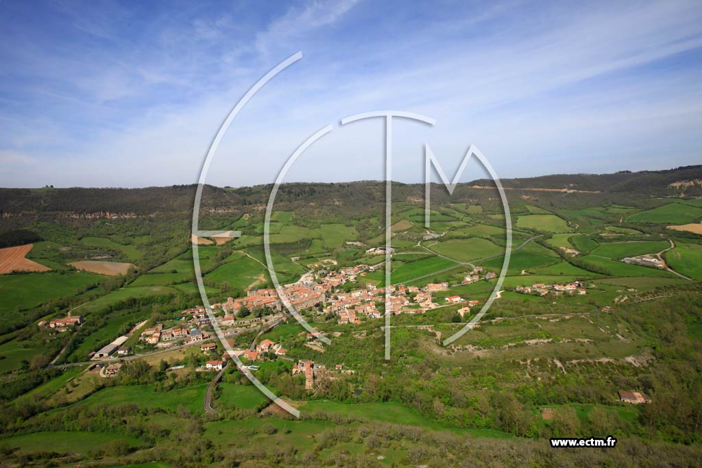 Photo arienne de Sainte-Eulalie-de-Cernon (Sainte-Eulalie)