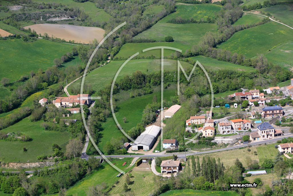 Photo arienne de Sainte-Eulalie-de-Cernon (Sainte-Eulalie)