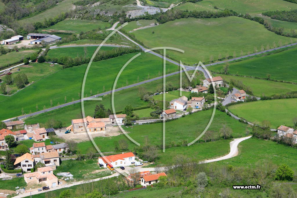 Photo arienne de Sainte-Eulalie-de-Cernon (Sainte-Eulalie)